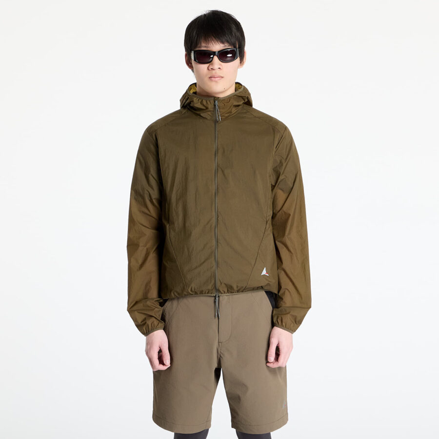 Kabát ROA Packable Wind Jacket Dark Olive L-alacsony-ár