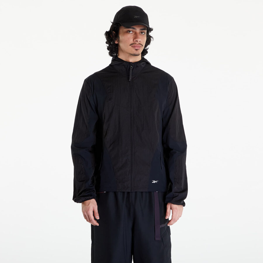 Kabát Reebok Paneled Running Jacket Black XL-alacsony-ár