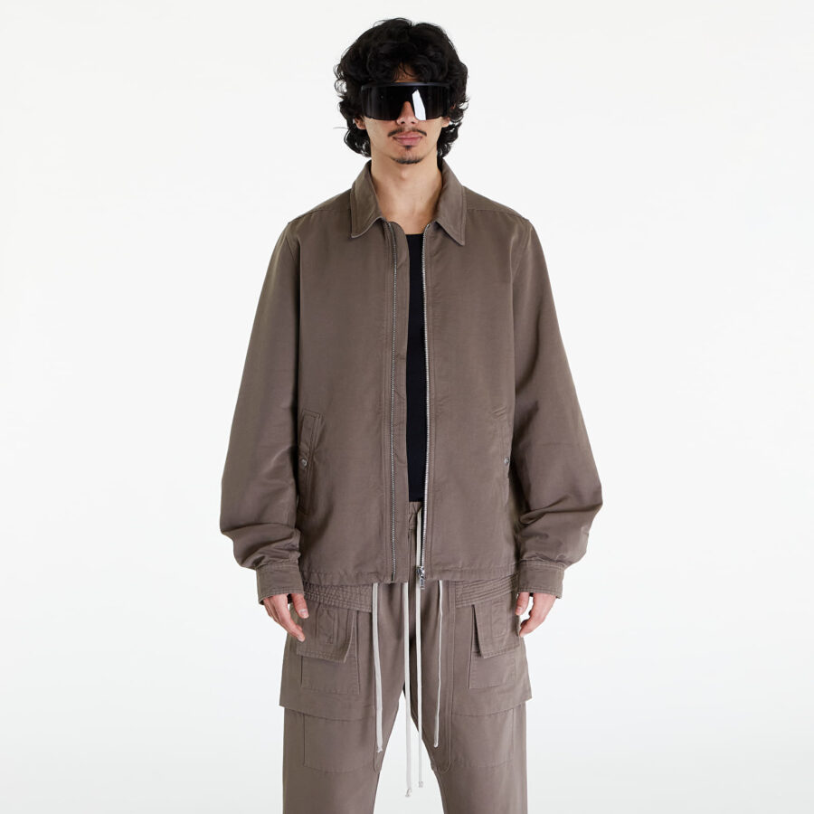 Kabát Rick Owens DRKSHDW Zipfront Jacket Dust L-alacsony-ár