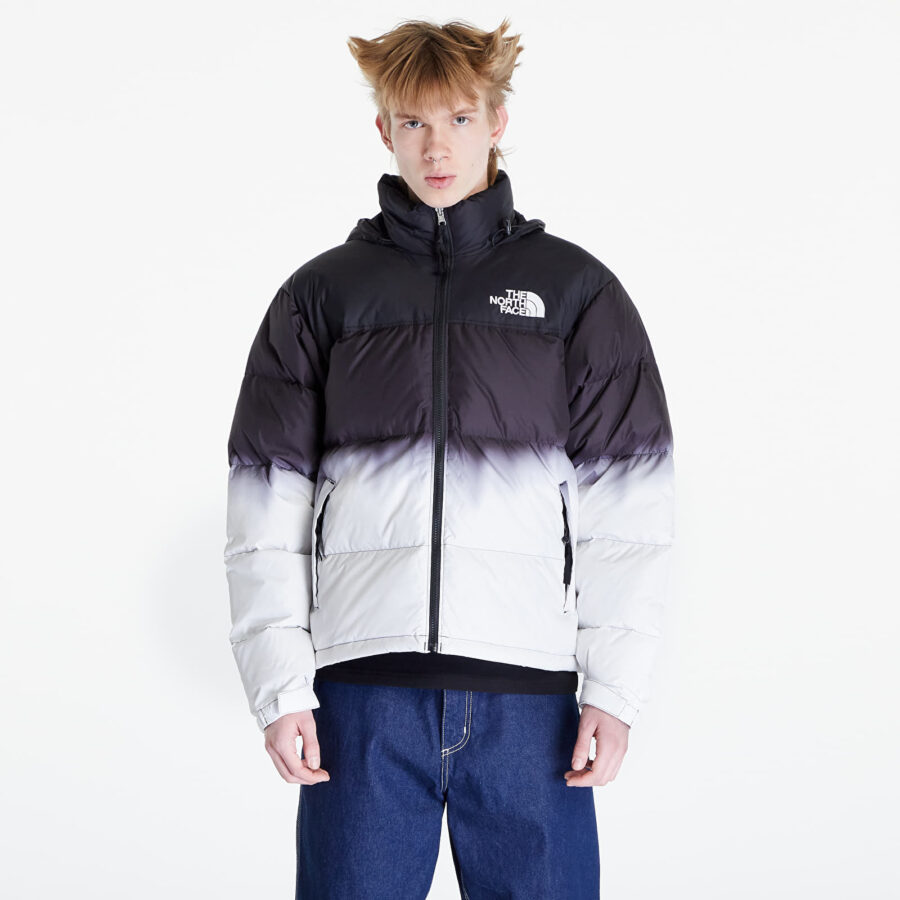 Kabát The North Face 96 Nuptse Dip Dye Jacket TNF Black Dip Dye M-alacsony-ár