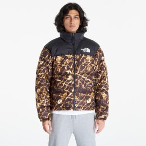 Kabát The North Face M 1996 Retro Nuptse Jacket Coal Brown Wtrdstp/ TNF Black S-alacsony-ár