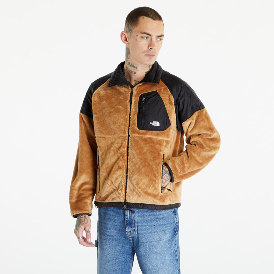 Kabát The North Face Versa Velour Jacket Almond Butter/ TNF Black M-alacsony-ár