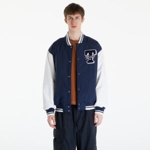Kabát Tommy Jeans Colorblock Varsity Jacket Blue S-alacsony-ár