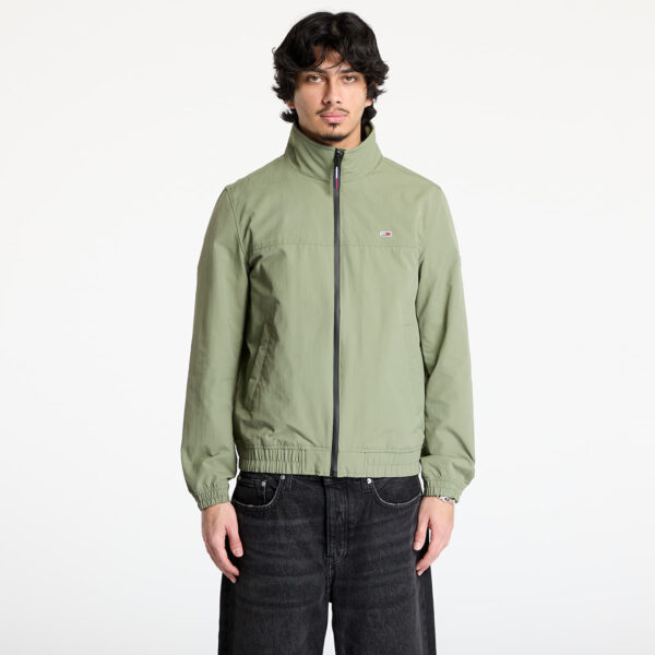 Kabát Tommy Jeans Essential Casual Bomber Green S-alacsony-ár