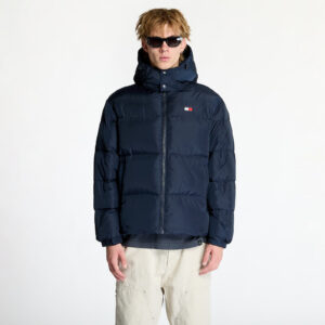 Kabát Tommy Jeans Flag Back Alaska Puffer Jacket Blue M-alacsony-ár