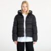 Kabát Tommy Jeans Quilt Rouch Tape Jacket Black XS-alacsony-ár