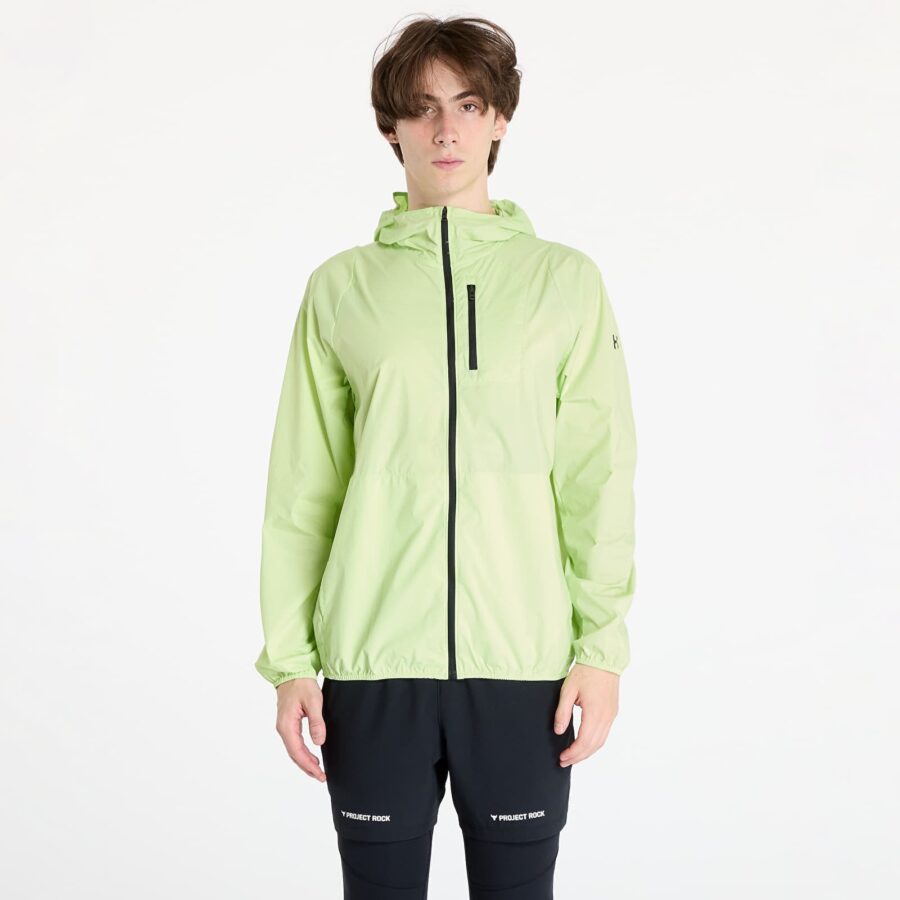 Kabát Under Armour Launch Lightweight Jacket Green L-alacsony-ár