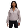 Kabát Under Armour Rival Woven HZ Anorak Gray Dawn/ Black XS-alacsony-ár
