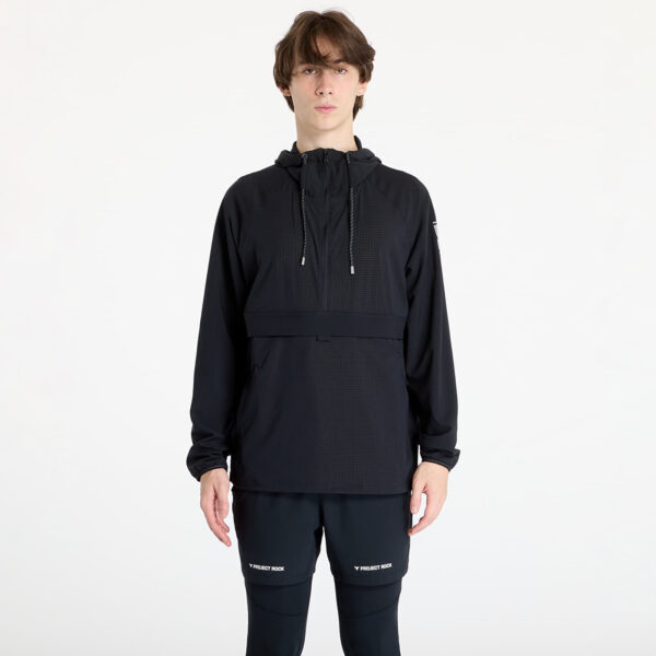 Kabát Under Armour Run Anywhere Anorak Black M-alacsony-ár