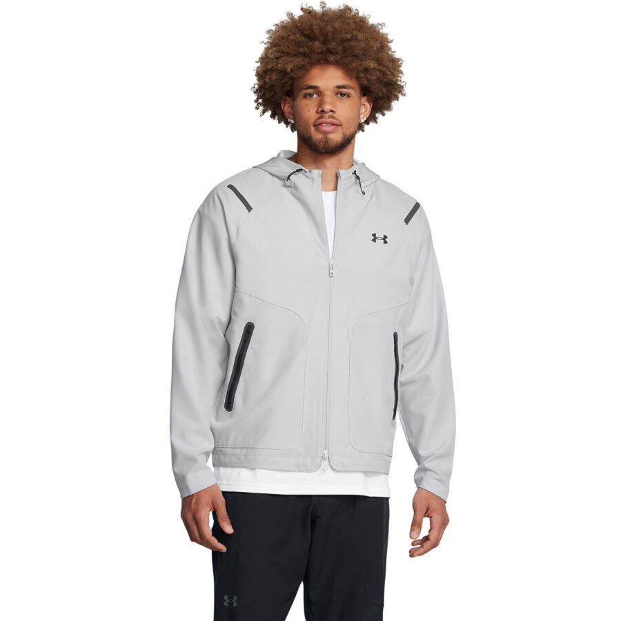 Kabát Under Armour Unstoppable Jacket LC Halo Gray/ Black M-alacsony-ár