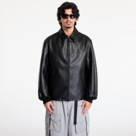 Kabát Y-3 Pleather Bomber Jacket UNISEX Black M-alacsony-ár