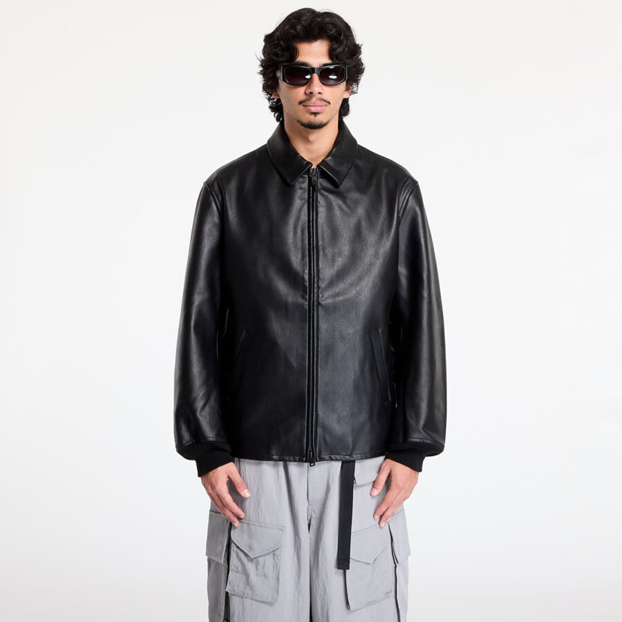 Kabát Y-3 Pleather Bomber Jacket UNISEX Black M-alacsony-ár