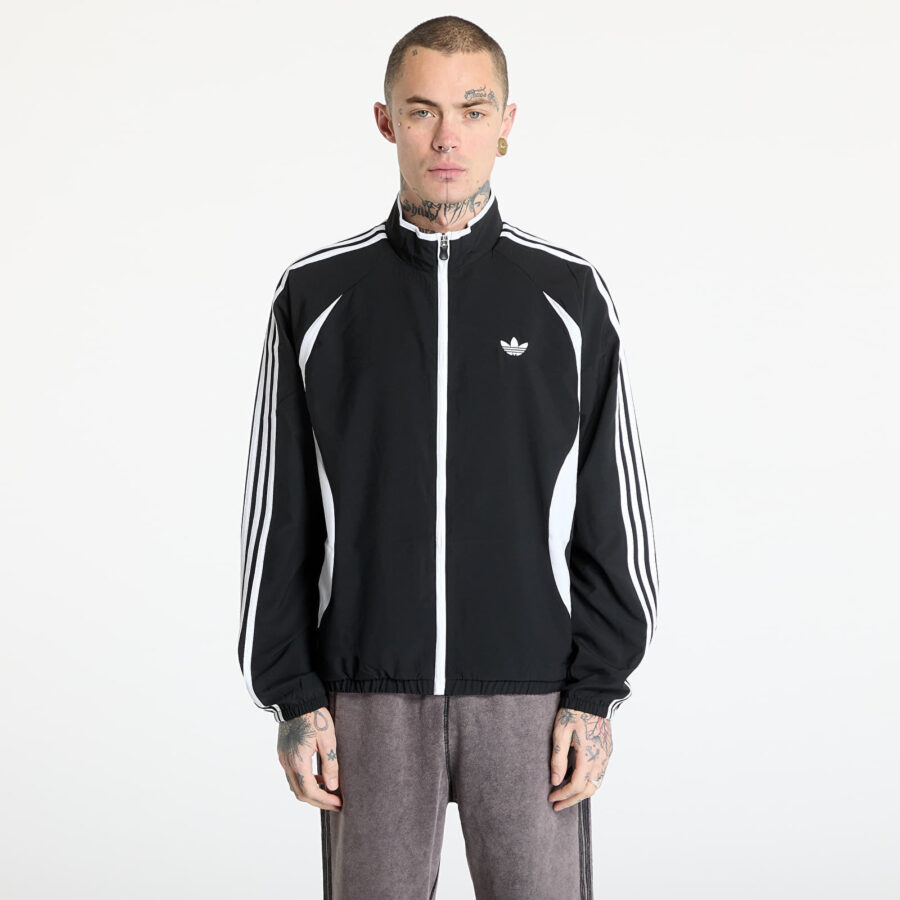 Kabát adidas Adicolor Teamgeist Track Top Black/ White M-alacsony-ár