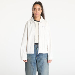 Kabát adidas Pinstripe Harrington Jacket White/ Off White/ Night Indigo XS-alacsony-ár