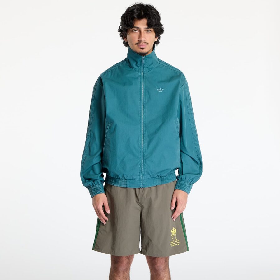 Kabát adidas Woven Firebird Tracksuit Jacket Green/ Tech Green S-alacsony-ár