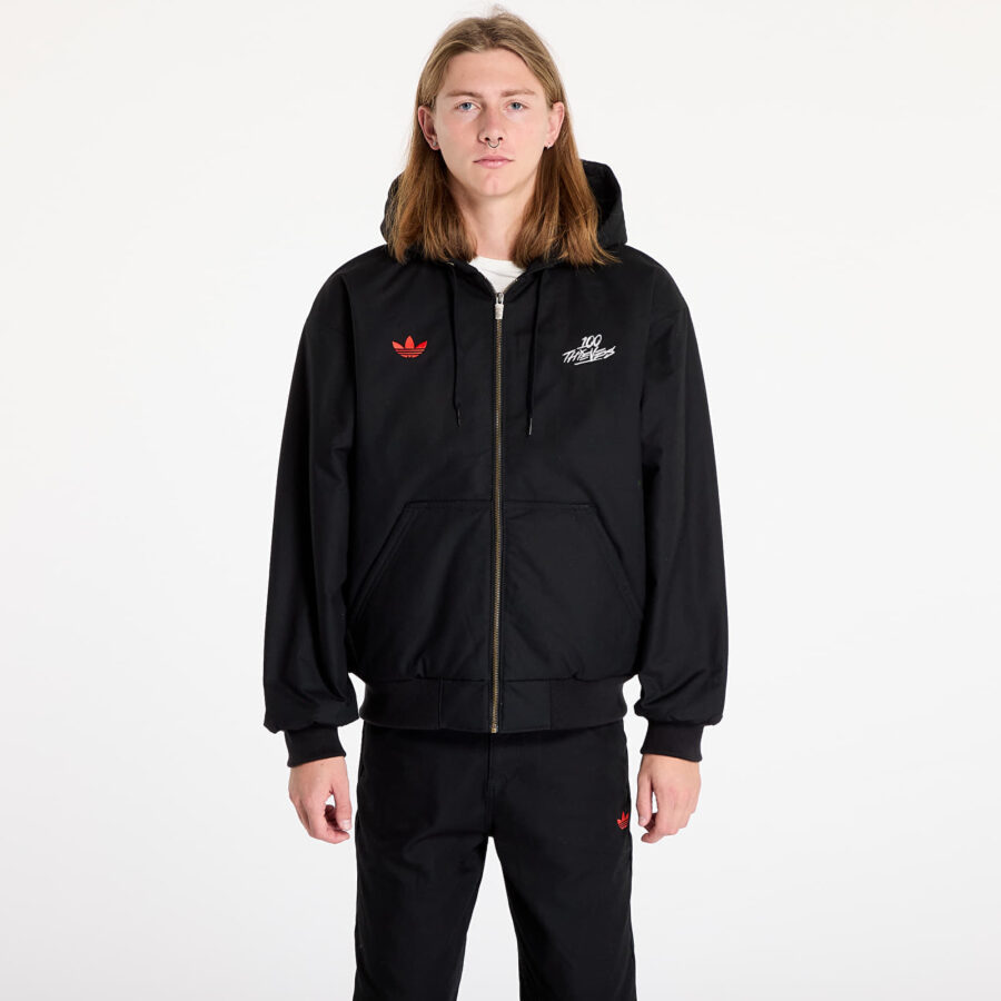 Kabát adidas x 100 Thieves Jacket Black S-alacsony-ár