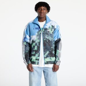 Kabát adidas x Minecraft Tracktop Blue/ Hazy Blue/ Magic Lime S-alacsony-ár