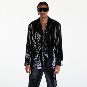 Kabát adidas x Song For The Mute Shiny UNISEX Blazer Black/ Active Teal L-alacsony-ár