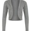 Kaffe Bolero 'Astrid'  szürke melír