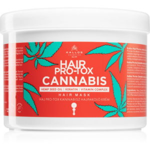 Kallos Hair Pro-Tox Cannabis regeneráló hajmasz  kender olajjal 500 ml