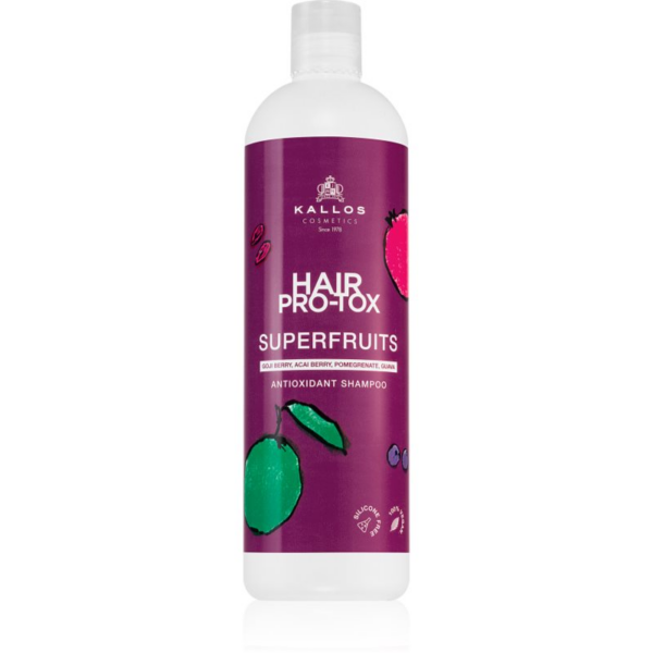 Kallos Hair Pro-Tox Superfruits hajsampon antioxidáns hatású 500 ml-Ár