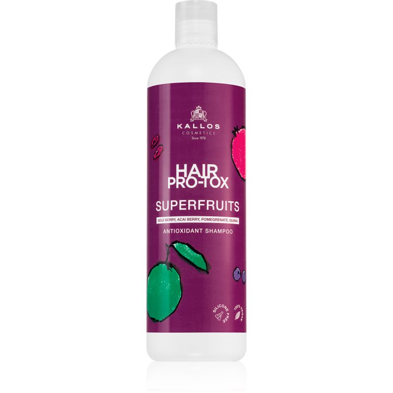 Kallos Hair Pro-Tox Superfruits hajsampon antioxidáns hatású 500 ml-Ár