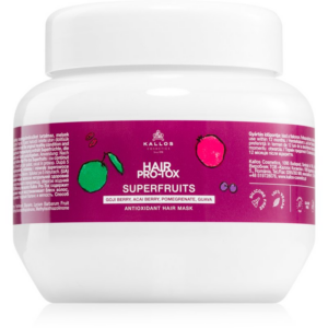 Kallos Hair Pro-Tox Superfruits regeneráló maszk a fénytelen fáradt hajra 275 ml-Ár