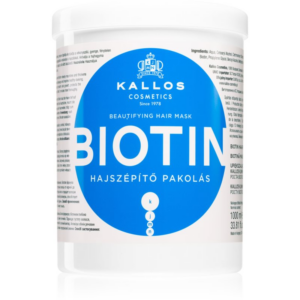Kallos KJMN Professional Biotin maszk a gyenge