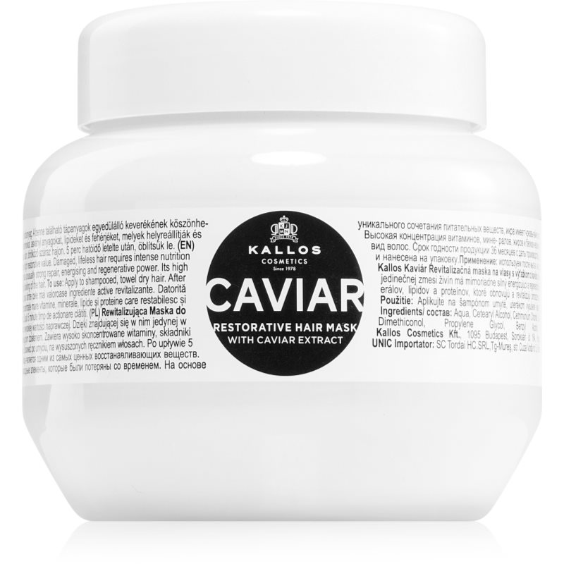 Kallos KJMN Professional Caviar megújító maszk kaviárral 275 ml-Ár