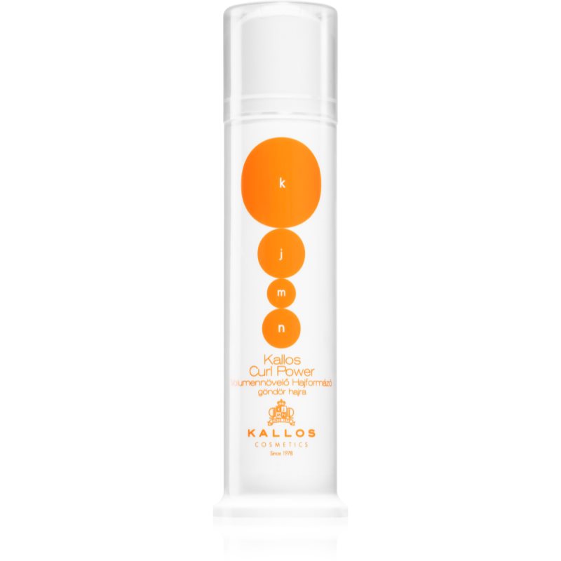 Kallos KJMN Professional Curl Power hajformázó krém hullámos hajra 100 ml-Ár