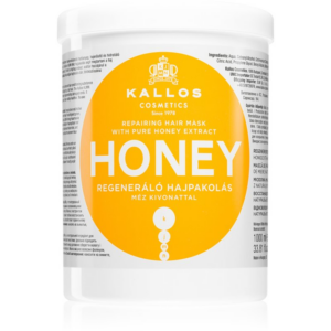 Kallos KJMN Professional Honey intenzív hidratáló maszk száraz és sérült hajra 1000 ml-Eredeti