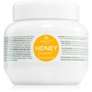 Kallos KJMN Professional Honey intenzív hidratáló maszk száraz és sérült hajra 275 ml-Eredeti