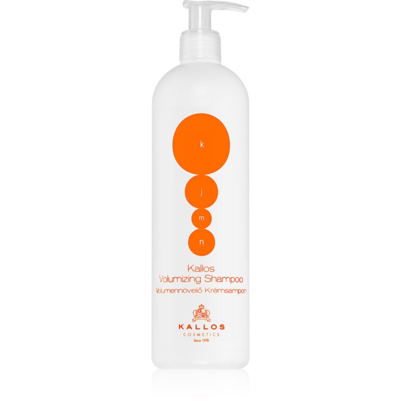 Kallos KJMN Professional Volume sampon dús hatásért 500 ml-Eredeti