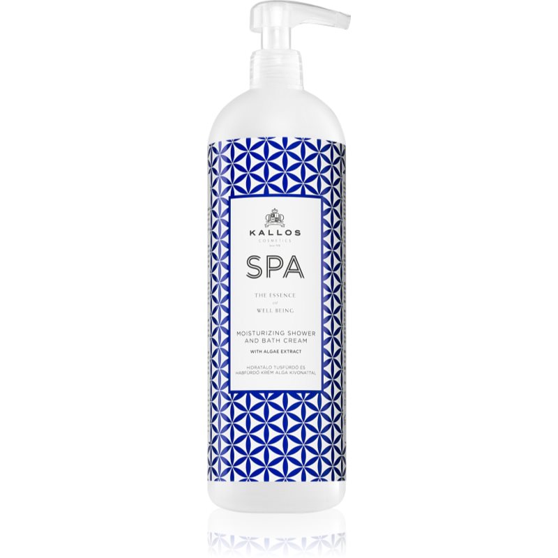Kallos Spa tusoló és fürdő krémes gél hidratáló hatással 1000 ml-Eredeti