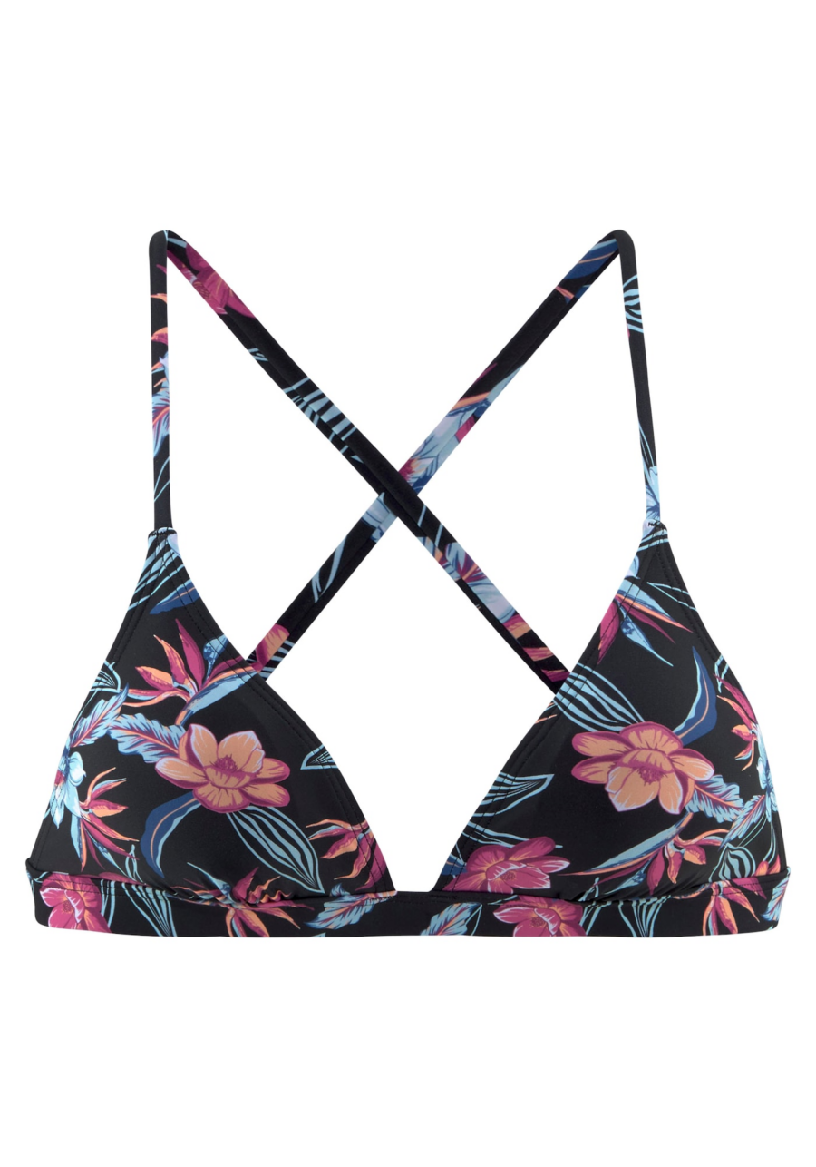 KangaROOS Bikini felső  világoskék / sötétkék / őszibarack / fekete-Ár