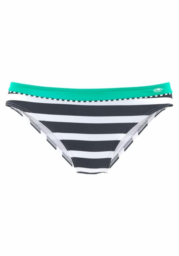 KangaROOS Bikini nadrágok  jáde / fekete / fehér