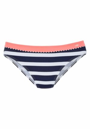 KangaROOS Bikini nadrágok  tengerészkék / neon-rózsaszín / fehér