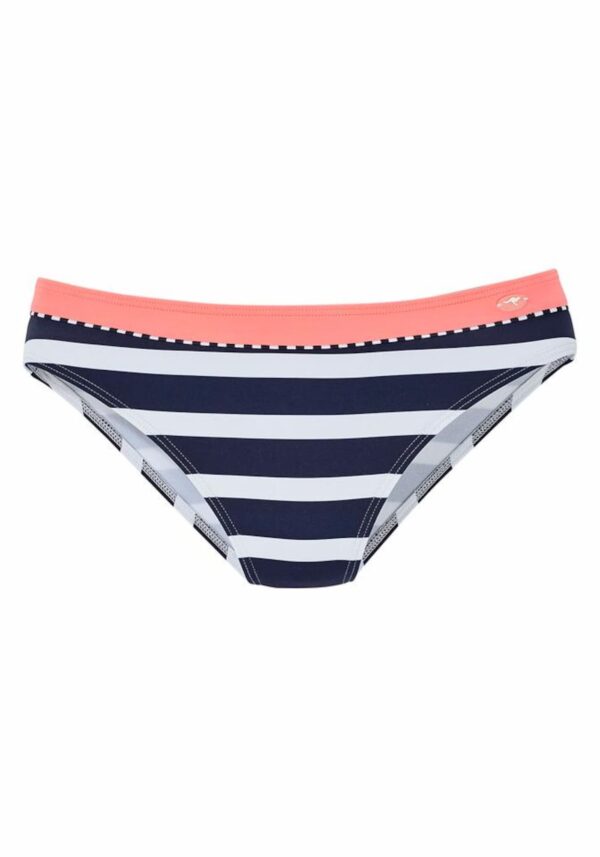 KangaROOS Bikini nadrágok  tengerészkék / neon-rózsaszín / fehér