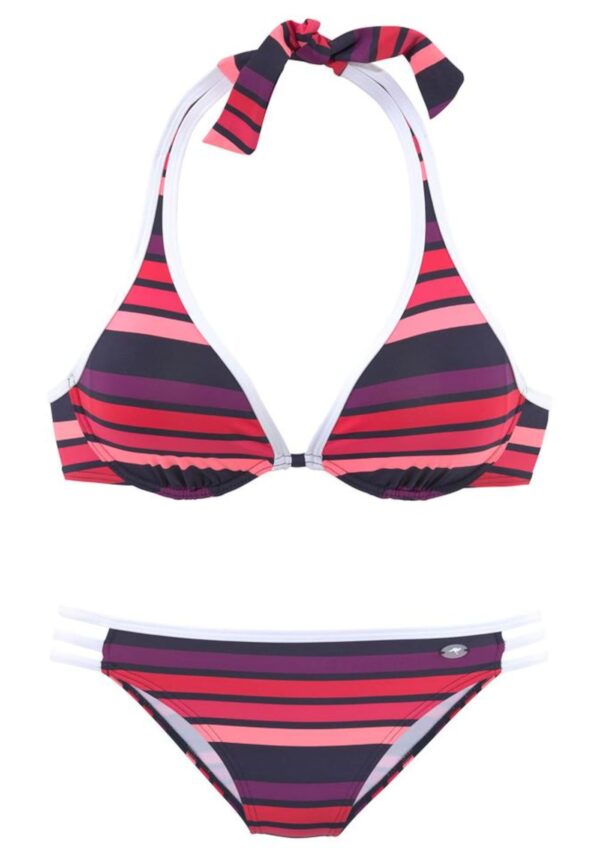 KangaROOS Bikini  sötétlila / rózsaszín