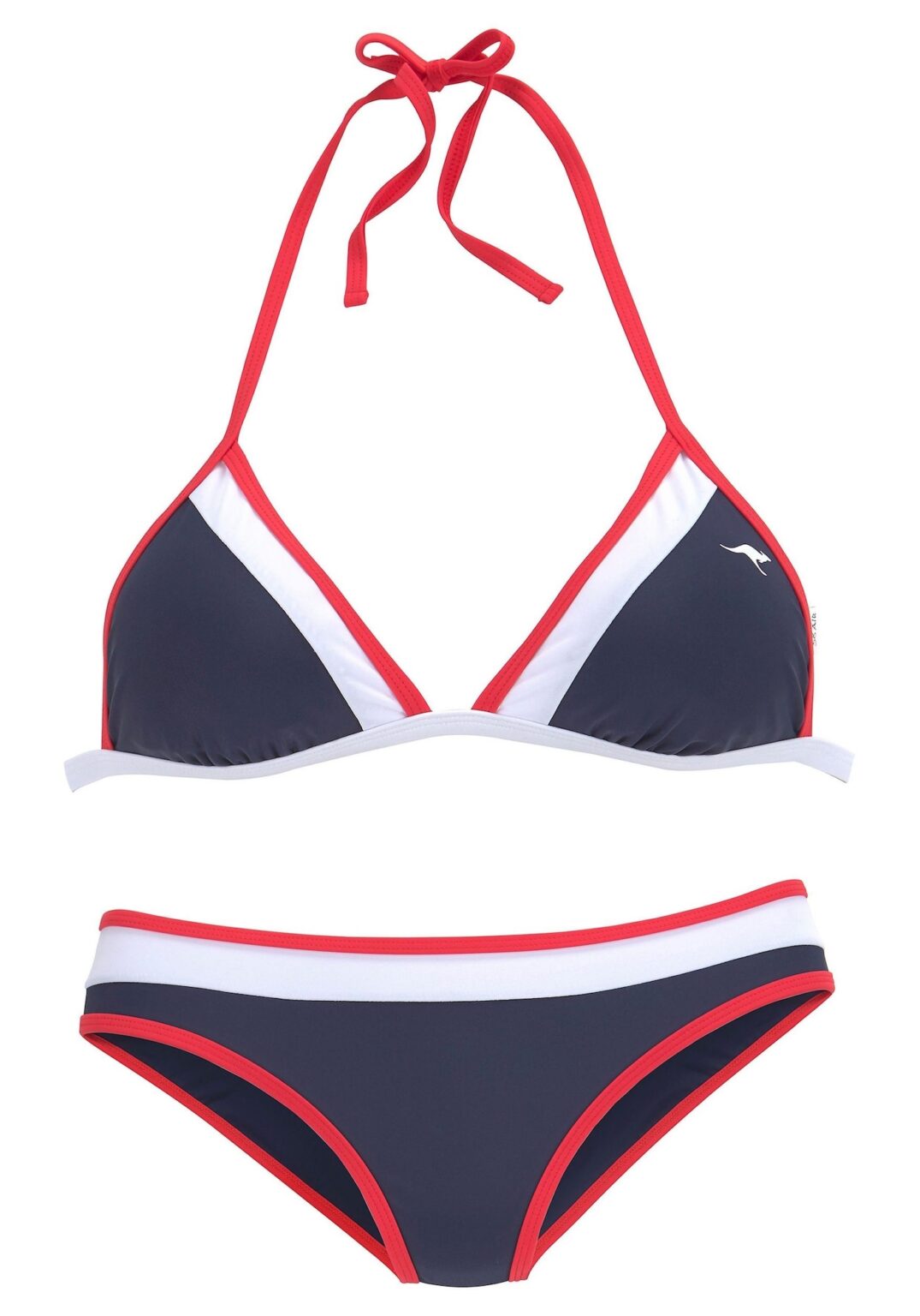 KangaROOS Bikini  tengerészkék / piros / fehér