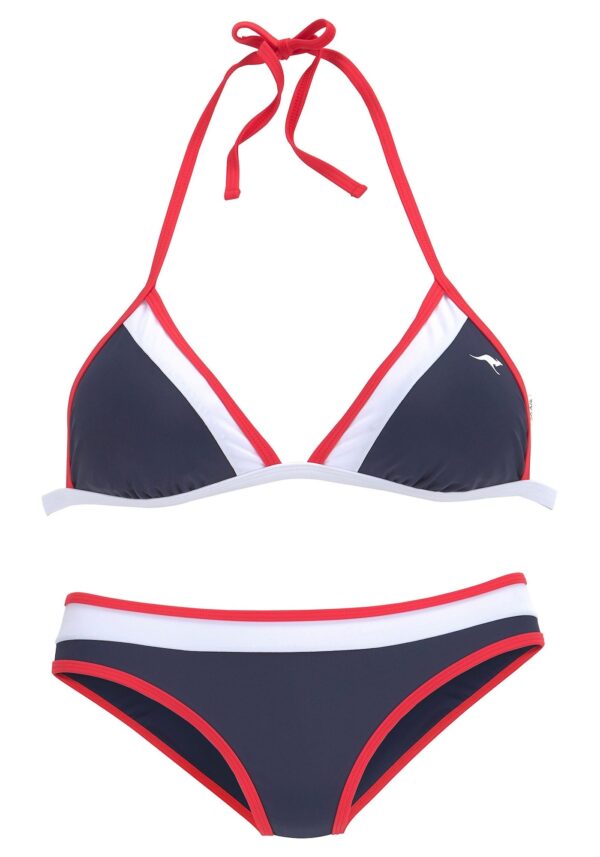 KangaROOS Bikini  tengerészkék / piros / fehér