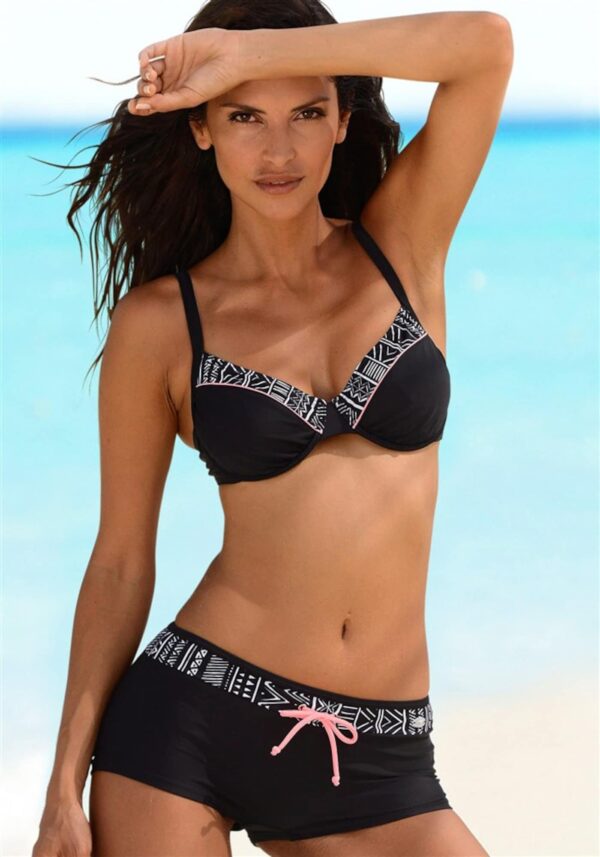 KangaROOS Sport bikini  fekete / fehér