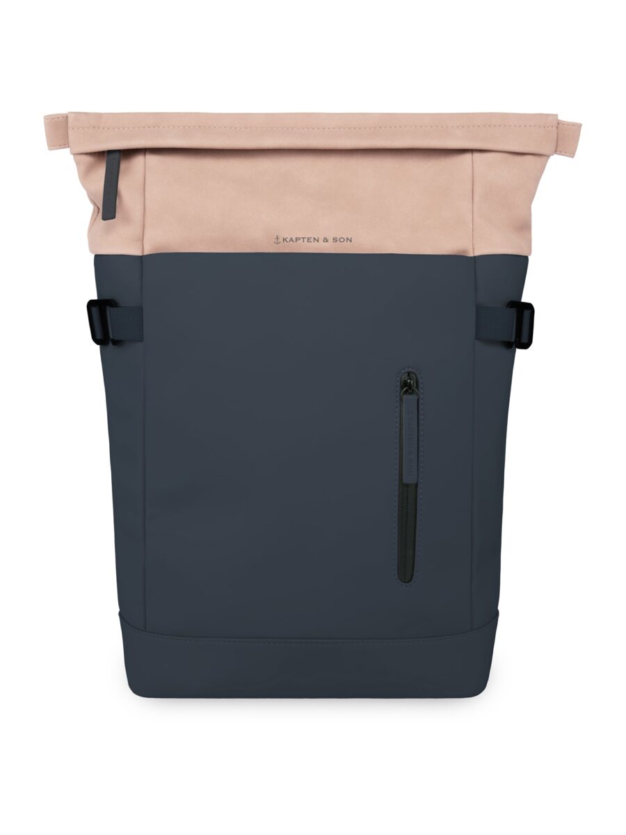 Kapten & Son Hátizsák 'Aarhus Navy Blush'  tengerészkék / púder-hu