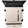 Kapten & Son Hátizsák 'Helsinki Cream Black'  bézs / fekete-hu