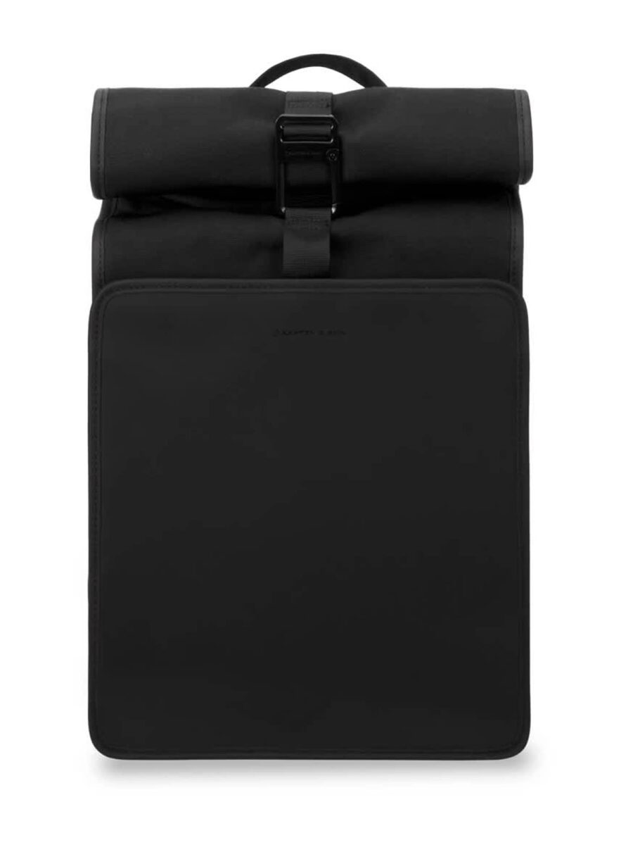 Kapten & Son Hátizsák 'Lund Pro All Black'  fekete-hu