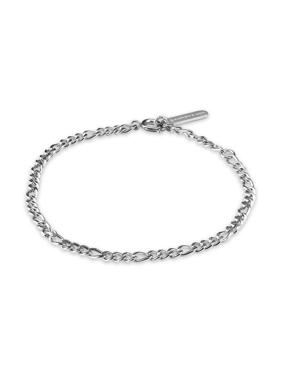 Kapten & Son Karkötő 'Bracelet Delicate Silver'  ezüst-hu