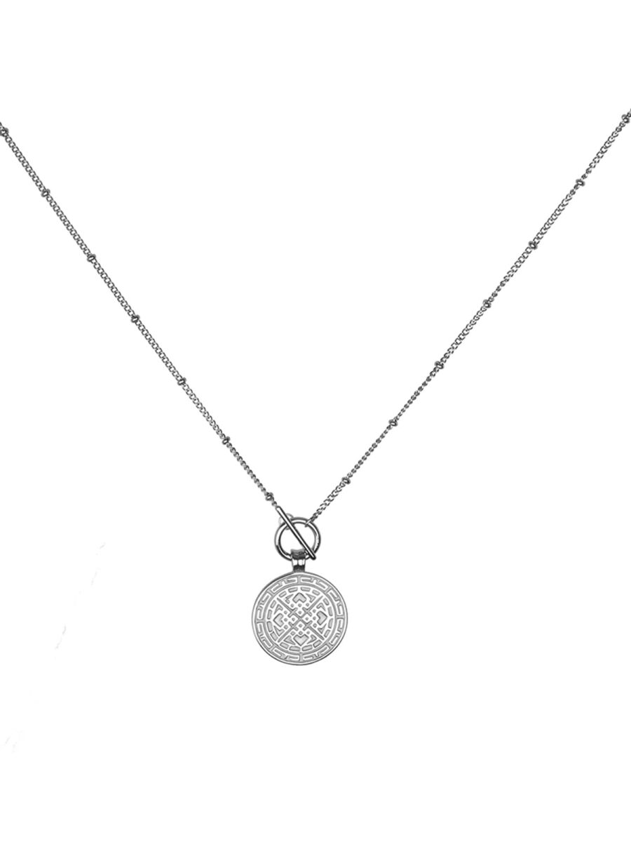 Kapten & Son Lánc 'Necklace Charming Marrakech Silver'  ezüst-hu