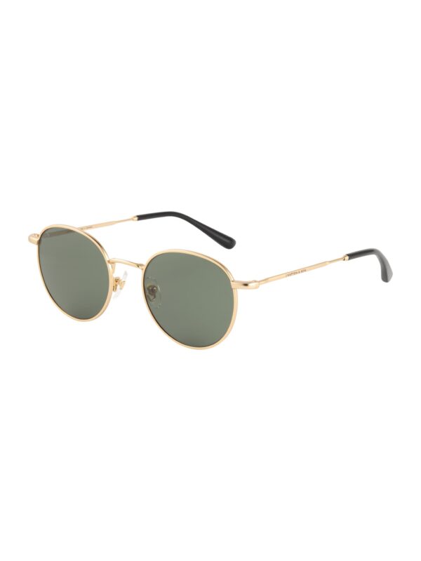 Kapten & Son Napszemüveg 'London Gold Green'  arany / zöld