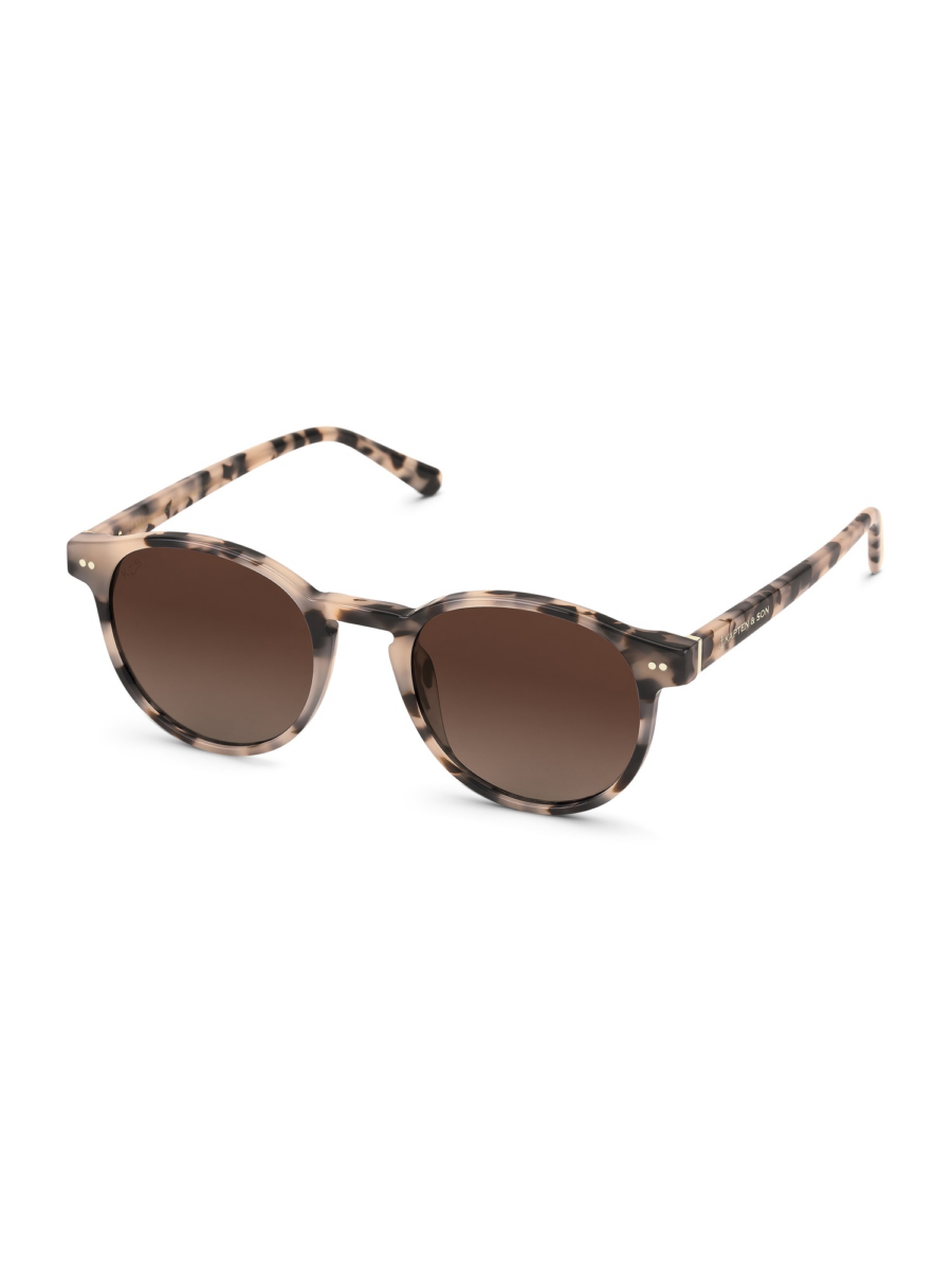 Kapten & Son Napszemüveg 'Marais Sand Tortoise Brown'  világosbarna / fekete-Ár
