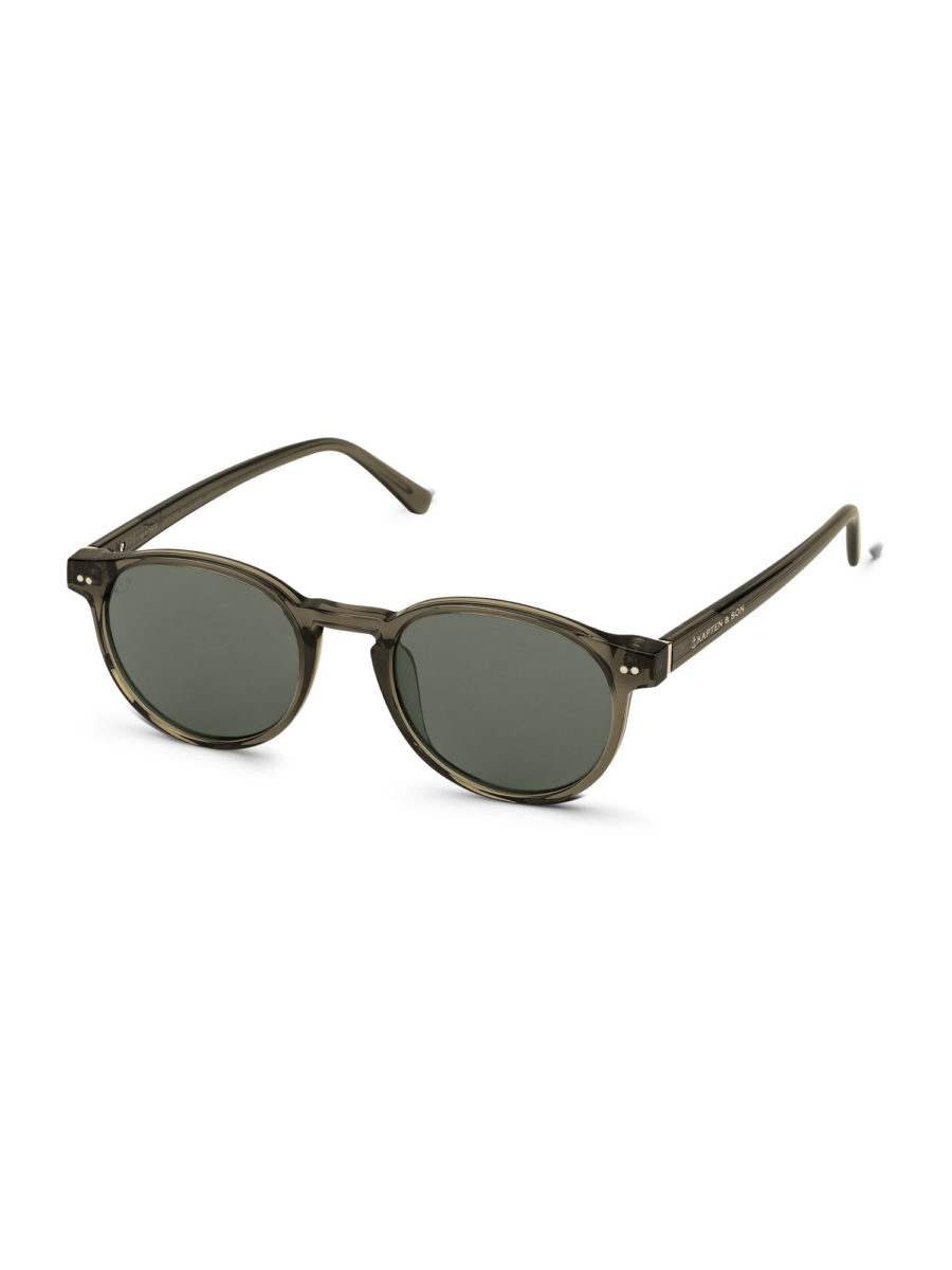 Kapten & Son Napszemüveg 'Marais Transparent Olive Green'  khaki-Hungary